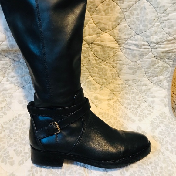 COACH Elm Riding Winter Fall Leather Winter boots - Picture 3 of 7